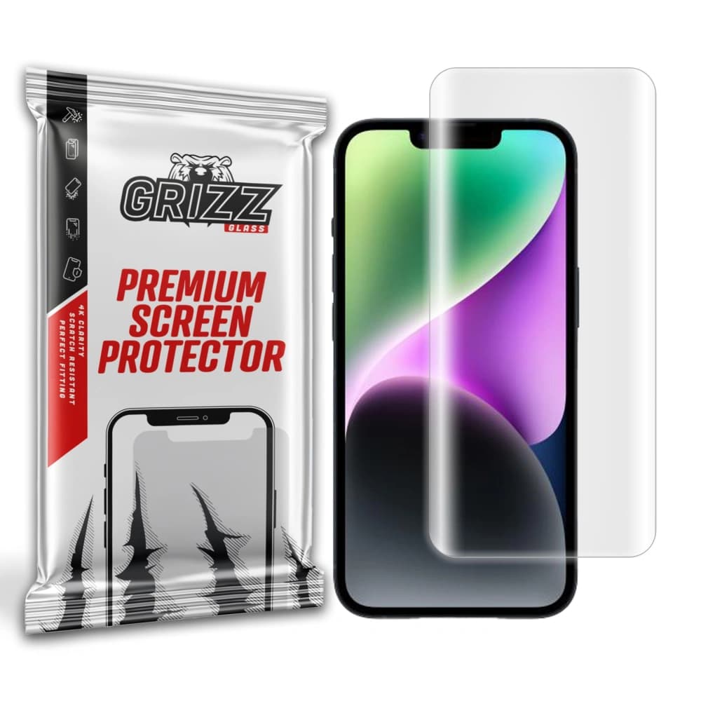 Folia hydrogel GrizzGlass Hydrofilm für Apple iPhone 15 - 1