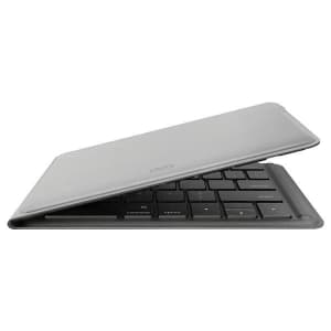 UNIQ Forio folding Bluetooth keyboard chalk grey