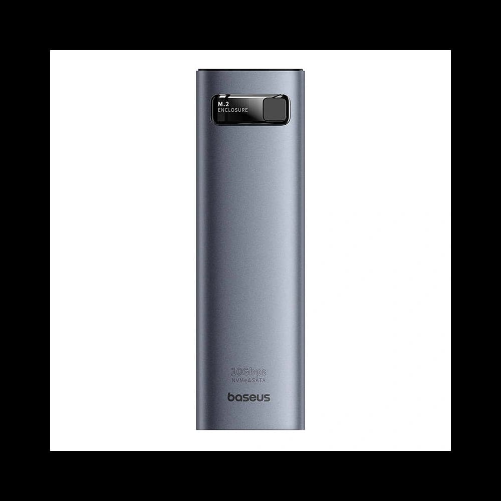 Festplattengehäuse Baseus BS-OH155 FlyJoy M.2 NVMe / SATA (grau) - 2