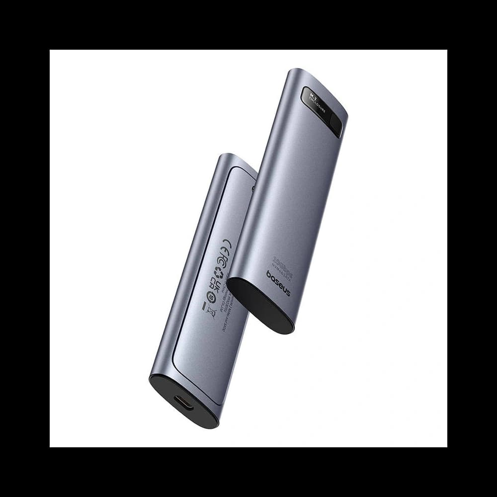 Festplattengehäuse Baseus BS-OH155 FlyJoy M.2 NVMe / SATA (grau) - 5