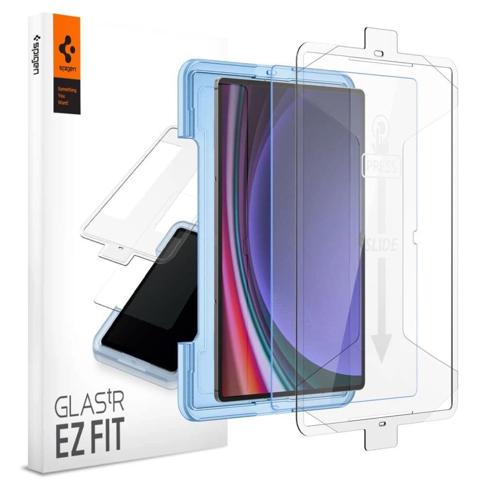 Gehärtetes Glas Spigen GLAS.tR ez Fit Samsung Galaxy Tab S9 Ultra / S10 Ultra 14.6 Clear - 1