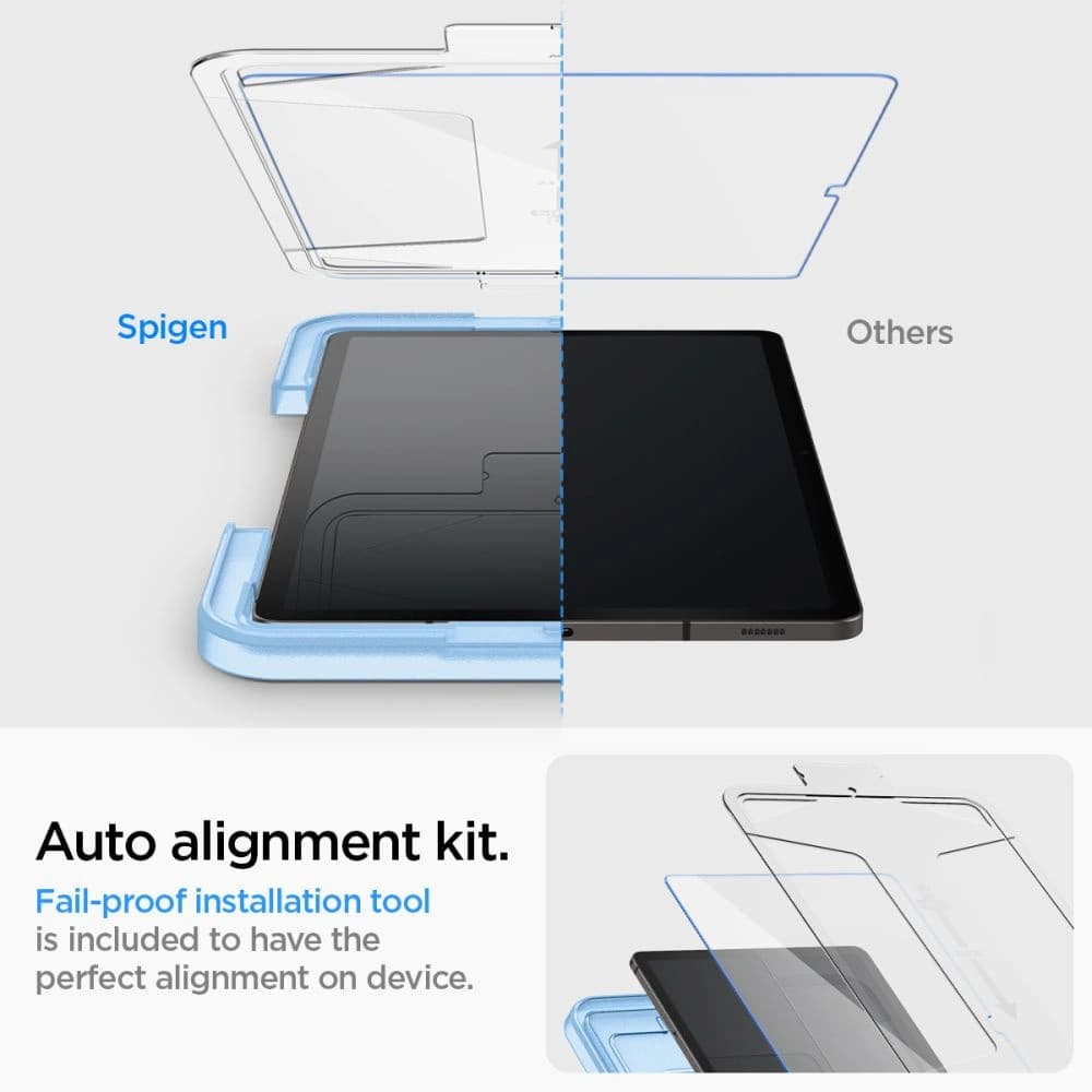 Spigen GLAS.tR ez Fit Samsung Galaxy Tab S9 / S9 FE / S10 FE / S10 Lite Clear - 8