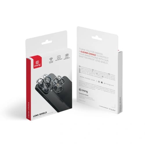 Glas für das Kameraobjektiv Crong Lens Shield Apple iPhone 15 Pro/15 Pro Max
