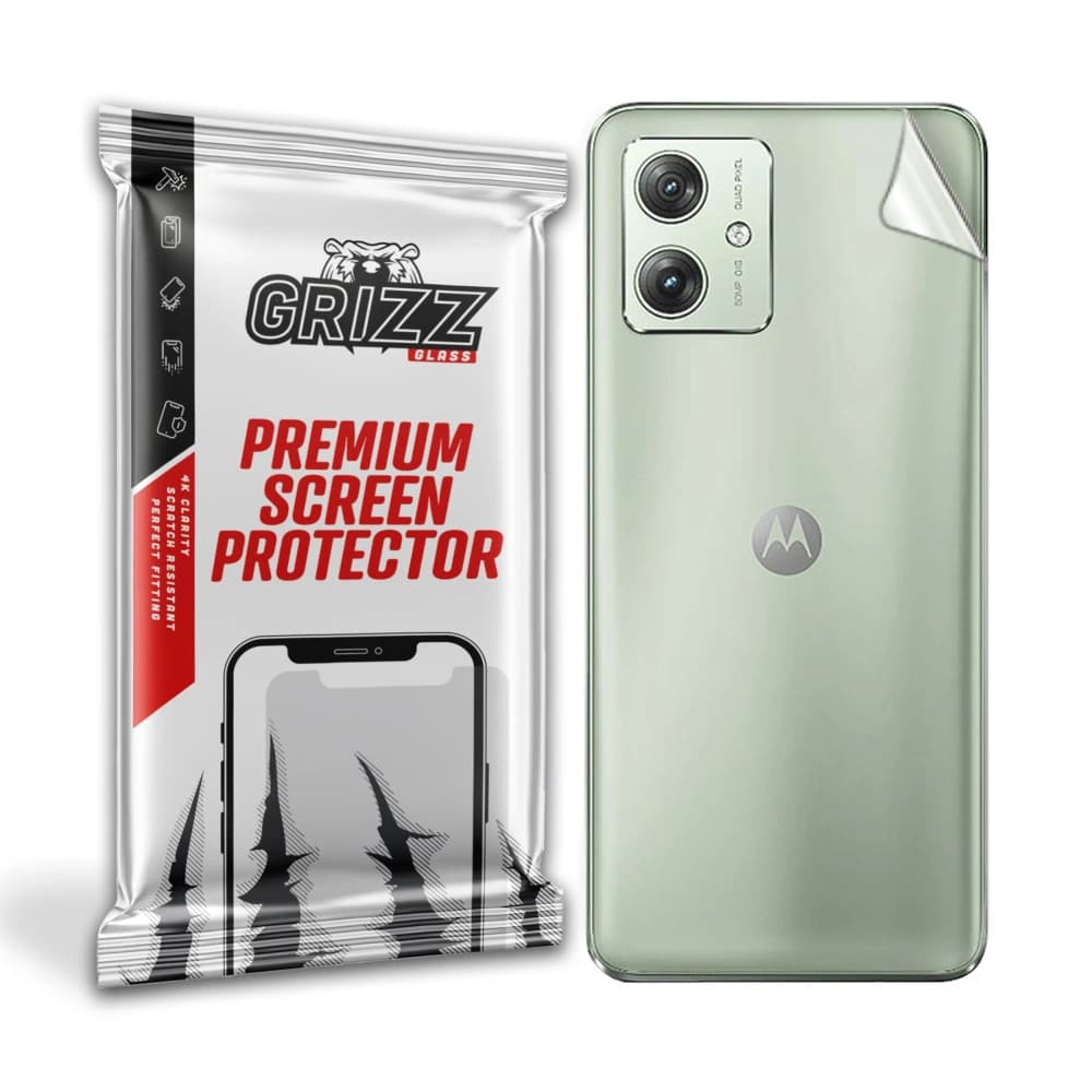 Folie für die Rückseite GrizzGlass SatinSkin für Motorola Moto G54 - 1