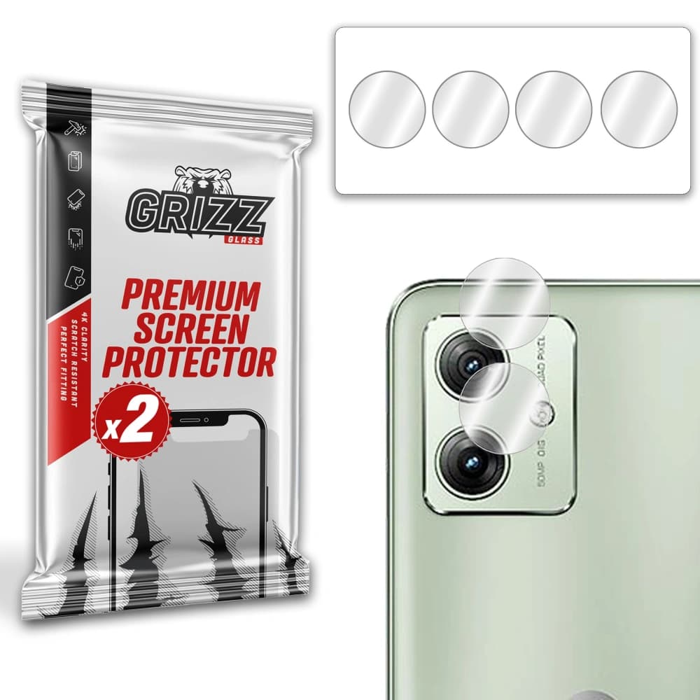 Glas für die Kamera GrizzGlass HybridGlass für Motorola Moto G54 - 1