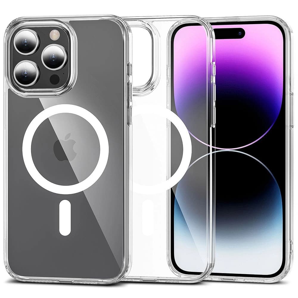 Case Tech-Protect Flexair Hybrid MagSafe Apple iPhone 15 Pro Max Clear - 1