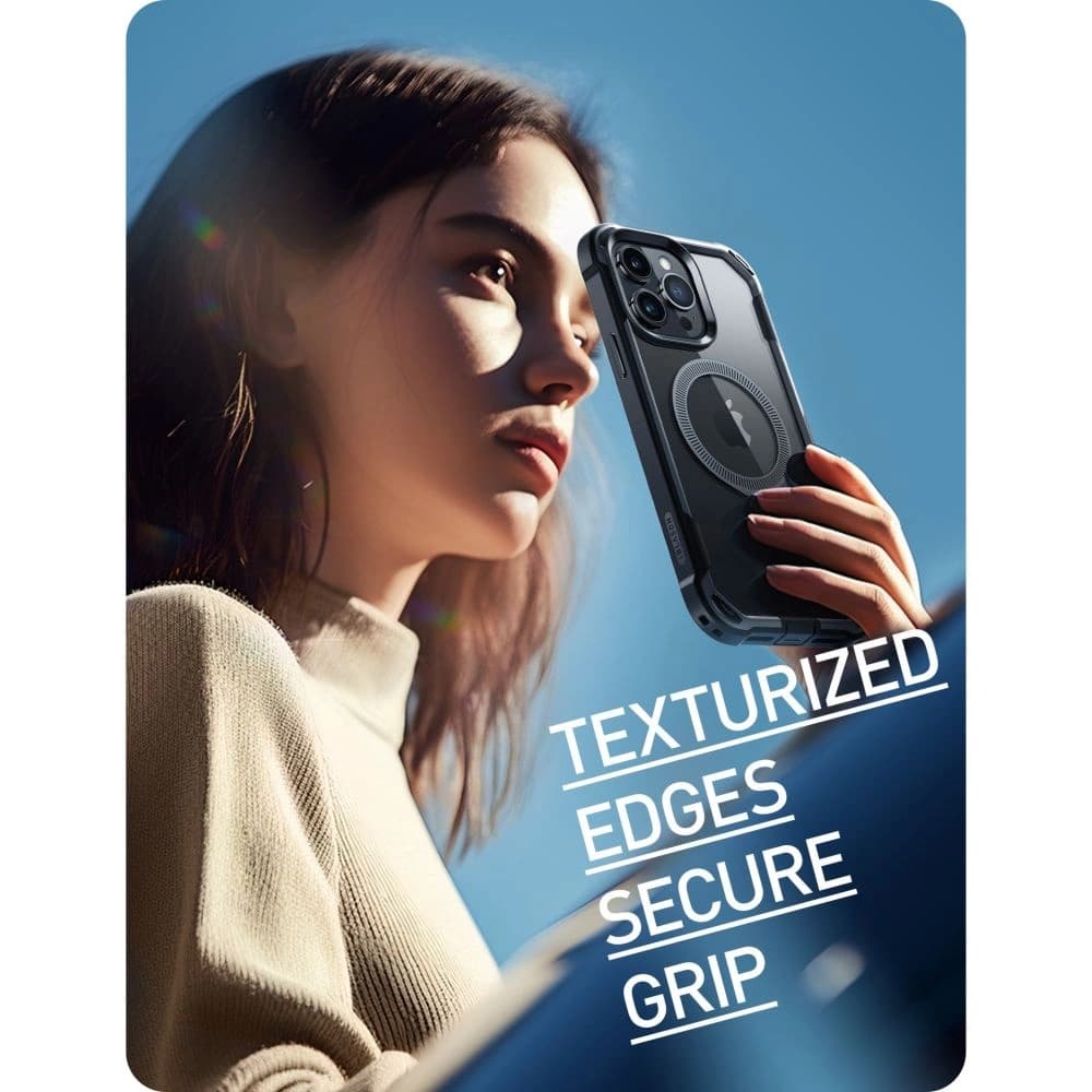 Case Supcase IBLSN Ares Mag MagSafe Apple iPhone 15 Pro Max Schwarz - 8