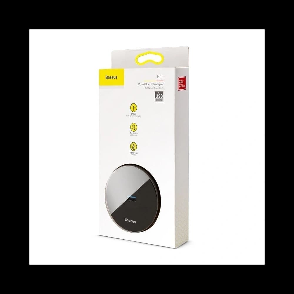 Hub 4in1 USB zu USB 3.0 + 3x USB 2.0 Baseus 15cm (schwarz) - 6