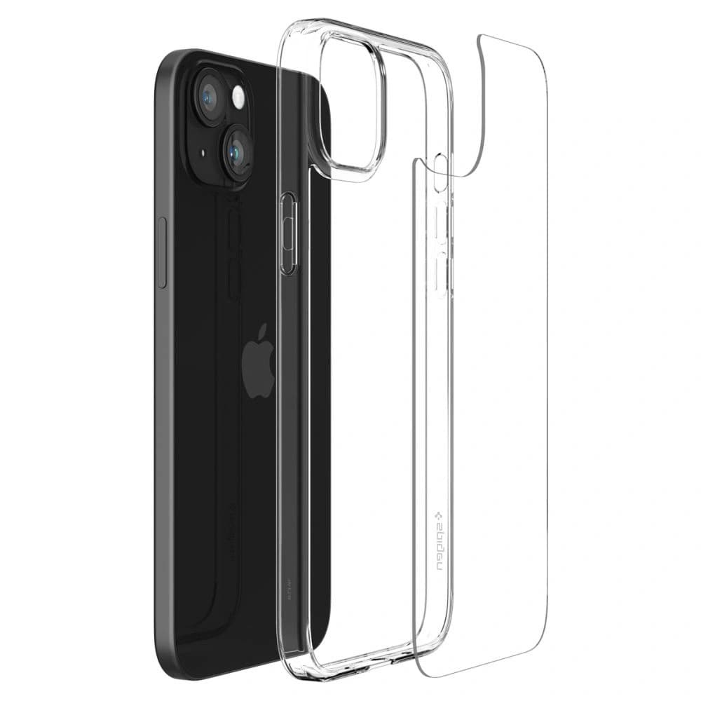 Case Spigen Airskin Hybrid Apple iPhone 15 Crystal Clear - 9