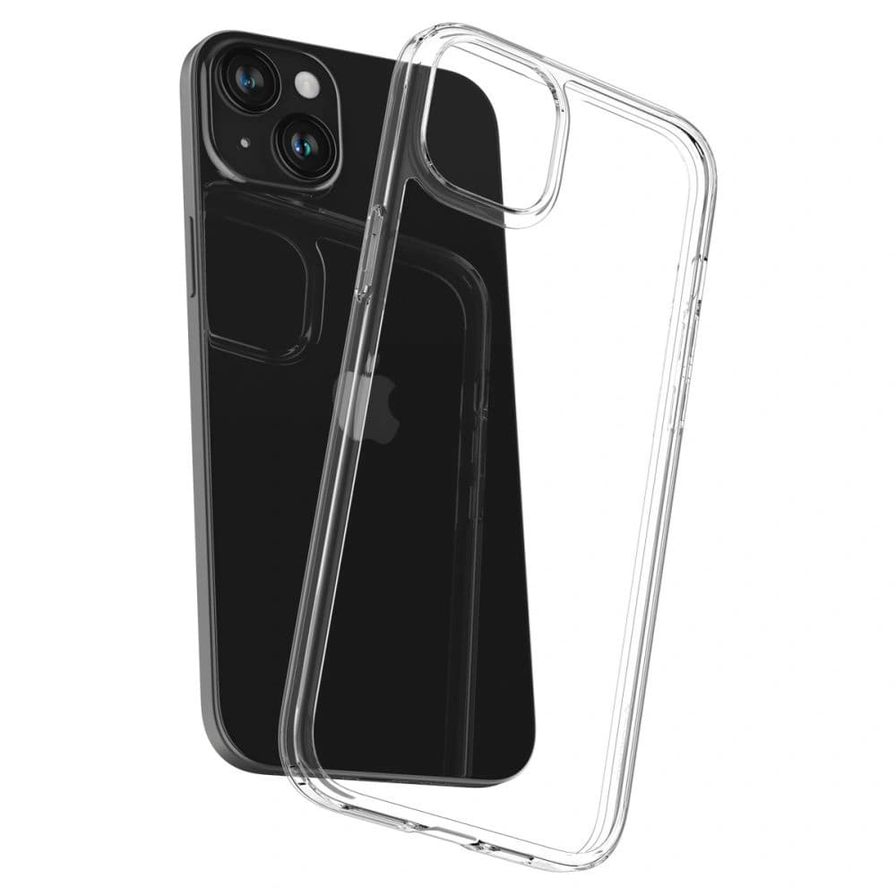 Case Spigen Airskin Hybrid Apple iPhone 15 Crystal Clear - 10