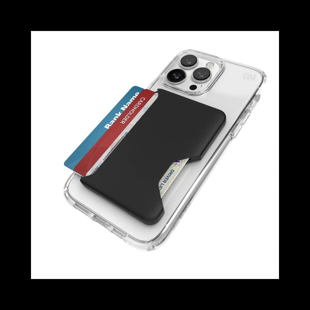 Speck Card Pocket for ClickLock Wallet MagSafe Black - 1