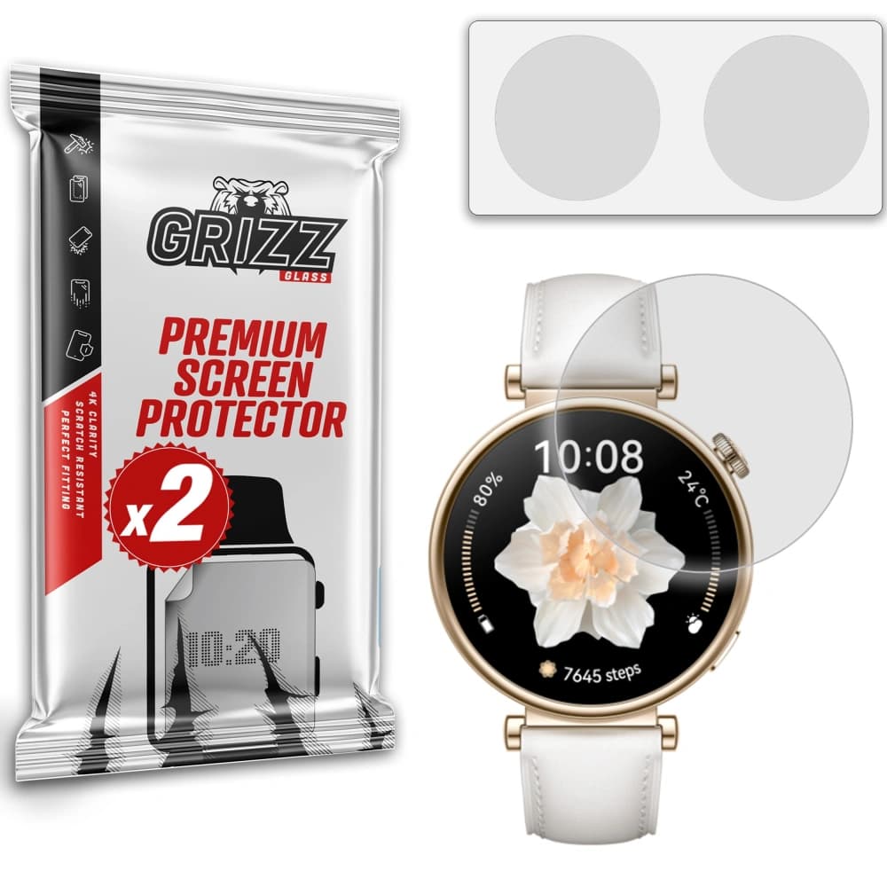 Matte Folie GrizzGlass PaperScreen für Huawei Watch GT 4 41mm - 1
