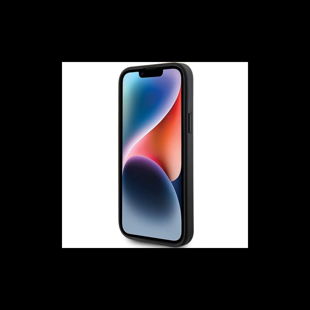 Guess GUHMP15MPSAHMCK Apple iPhone 15 Plus / 14 Plus hardcase Saffiano MagSafe black - 5