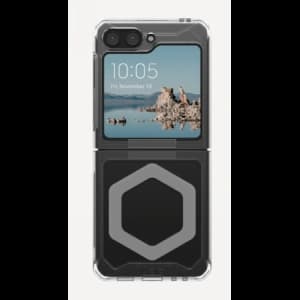 Case UAG Urban Armor Gear Plyo Pro Samsung Galaxy Flip5 mit magnetischem Modul (ice-silver)