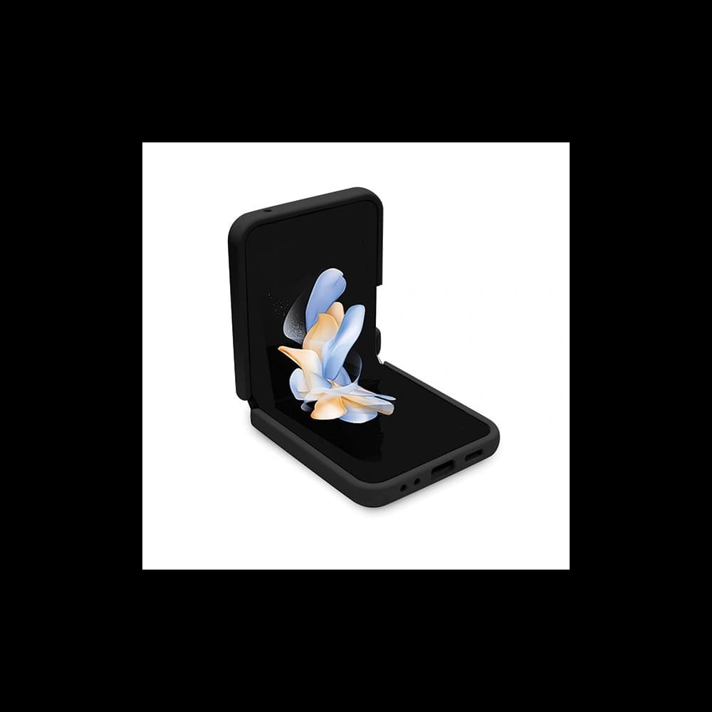 Case Karl Lagerfeld KLHCZF5SNIKBCK Samsung Galaxy Z Flip5 Hardcase Silikon Ikonik schwarz/black - 4