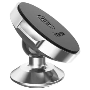 Small Ears Series Magnetic Bracket Dashboard Car Mount Silver