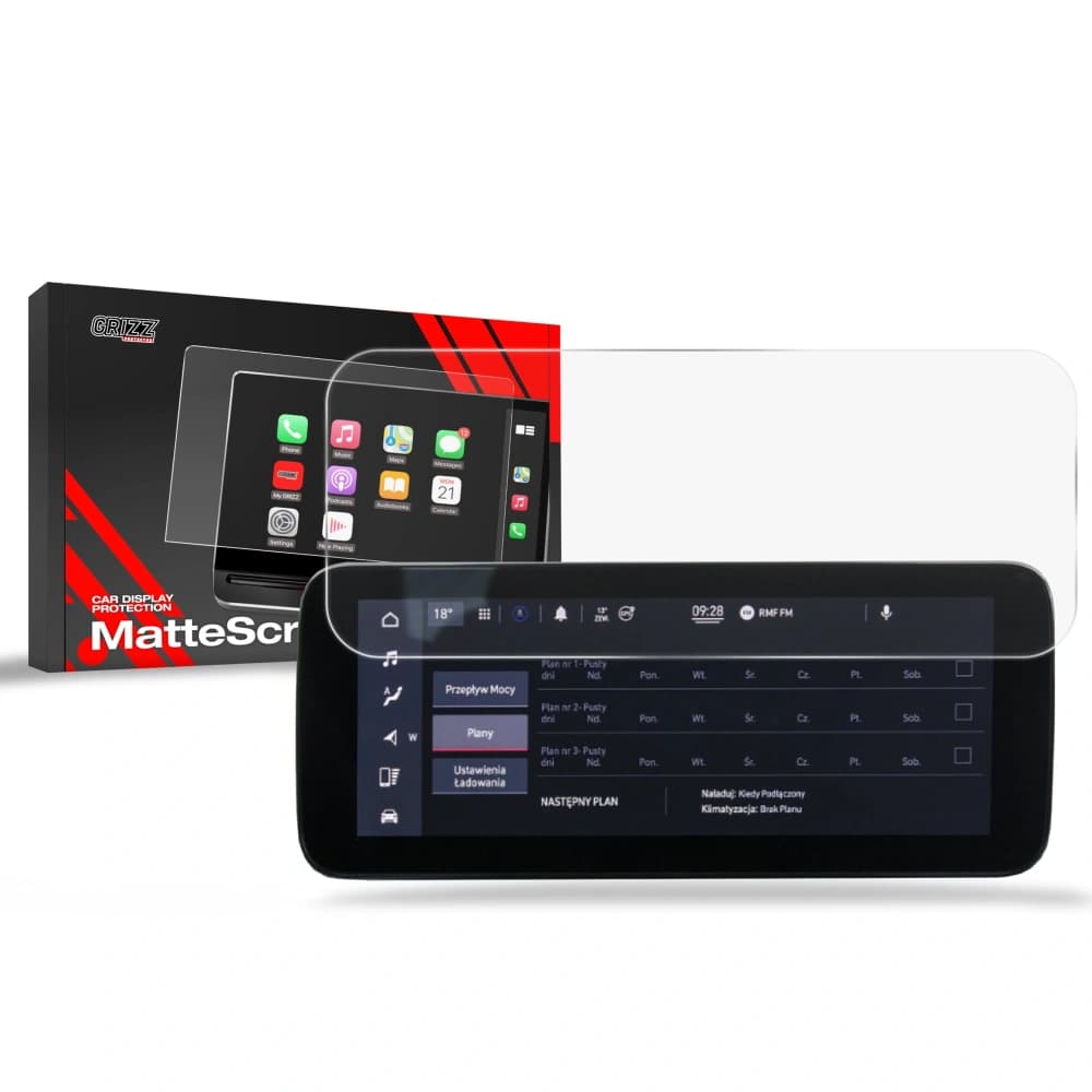 Matte GrizzGlass CarDisplay Protection Fiat Tipo 10,25" (2020-2025) - 1
