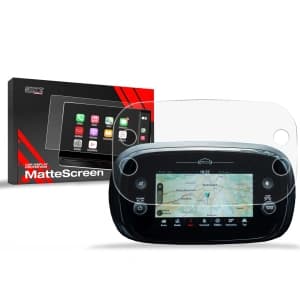 Matte GrizzGlass CarDisplay Protection Fiat 500 X 7" (2020-2025)