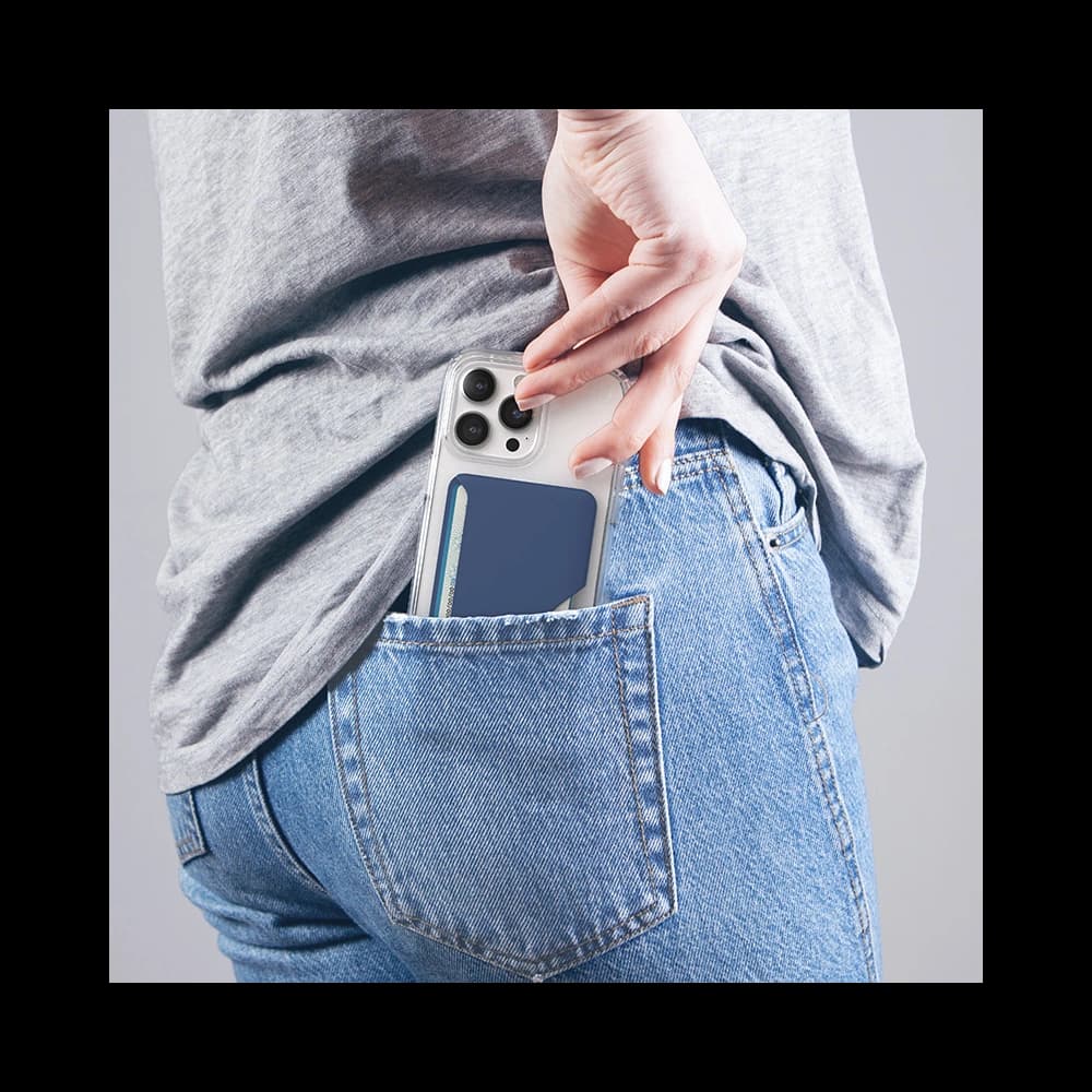 Kartenfach Speck für die ClickLock Wallet MagSafe in Coastal Blue - 3