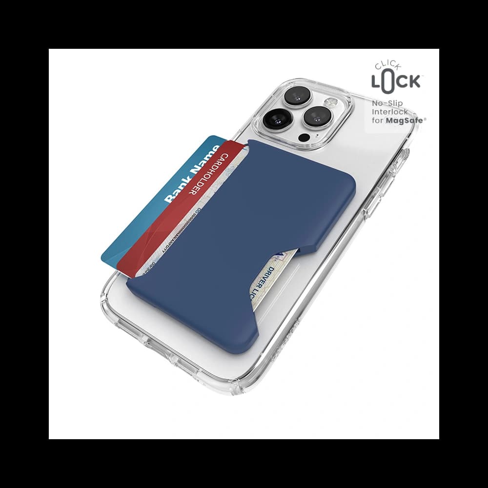 Kartenfach Speck für die ClickLock Wallet MagSafe in Coastal Blue - 5