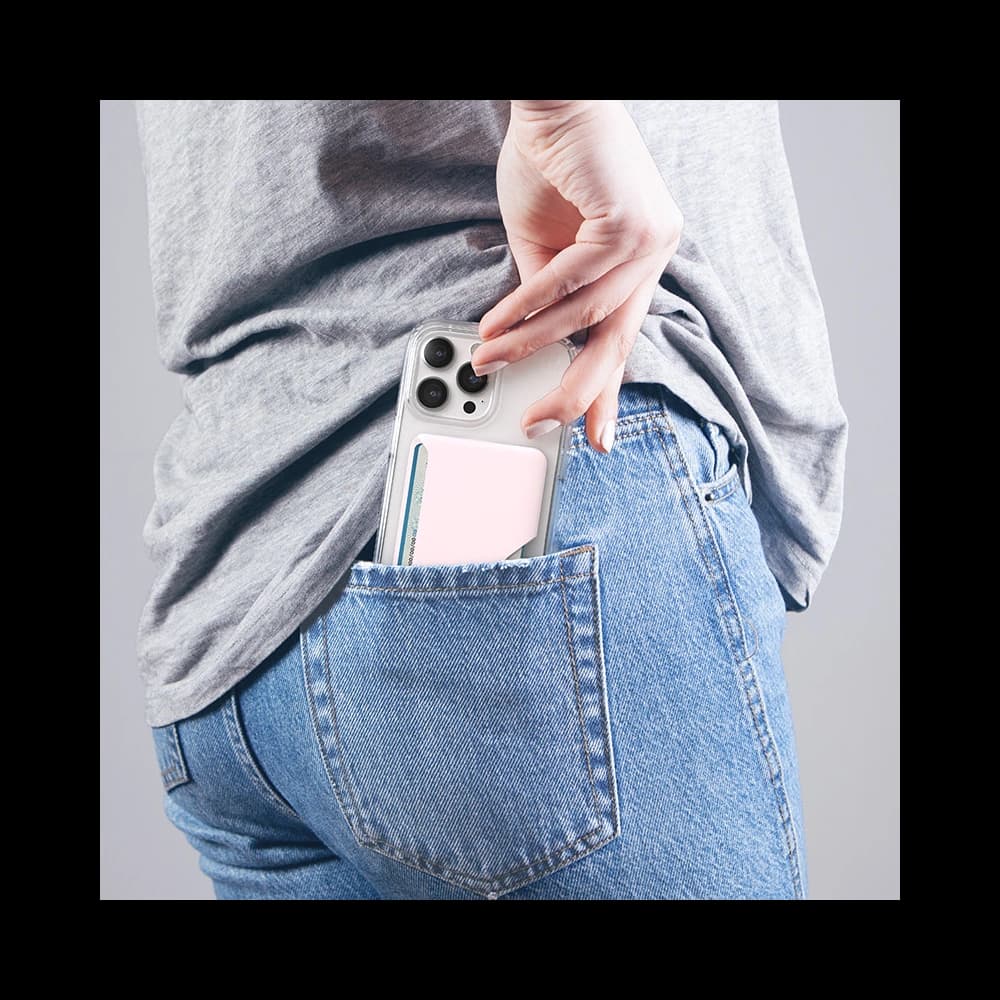 Kartenfach Speck für das ClickLock Wallet MagSafe Nimbus Pink Case - 3