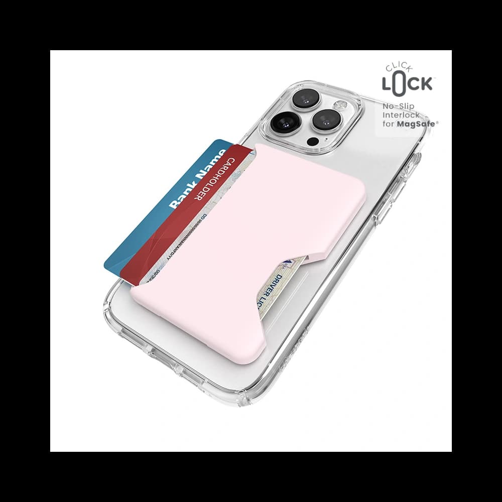 Kartenfach Speck für das ClickLock Wallet MagSafe Nimbus Pink Case - 5