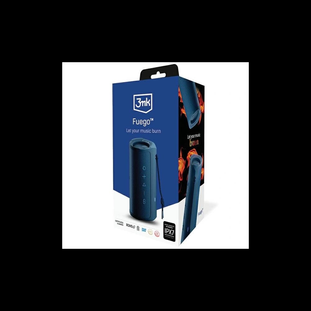 3MK Fuego 30W Bluetooth 5.3 TWS wireless speaker IPX7 blue - 13