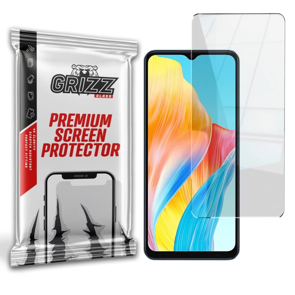 Hybriertes Glas GrizzGlass HybridGlass für Oppo A18 - 1