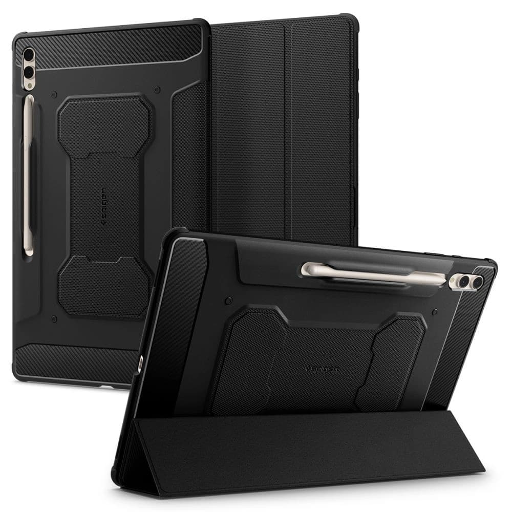 Case Spigen Rugged Armor Pro Samsung Galaxy Tab S8 Ultra / S9 Ultra / S10 Ultra 14.6 Schwarz - 1
