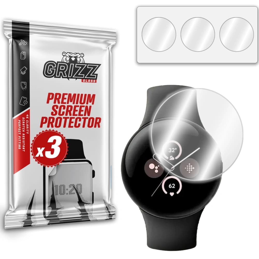 Hydrogel-Folie GrizzGlass Hydrofilm für Google Pixel Watch 2 - 1