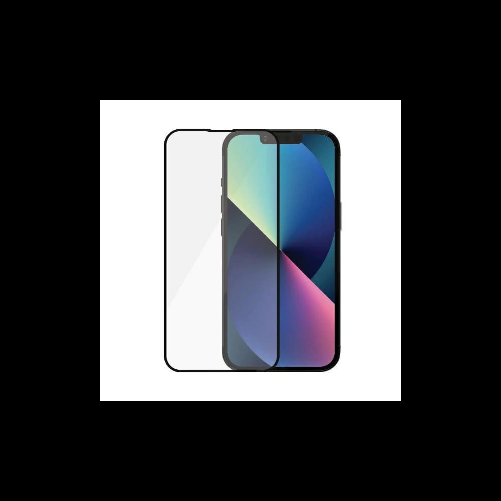 Gehärtetes Glas PanzerGlass E2E Mikroriss Apple iPhone 13 / 13 Pro Case Friendly Antibakteriell schwarz - 3