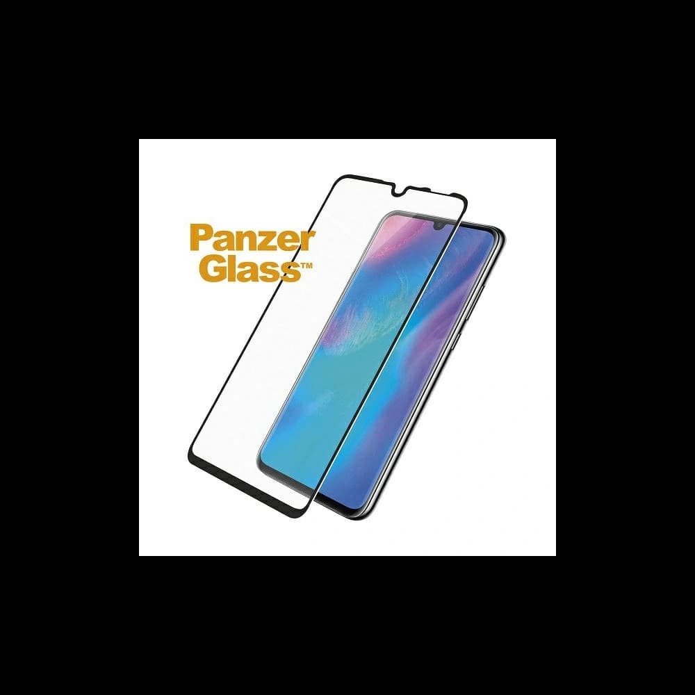 Gehärtetes Glas PanzerGlass E2E Regular Huawei P30 Lite Case Friendly schwarz - 2
