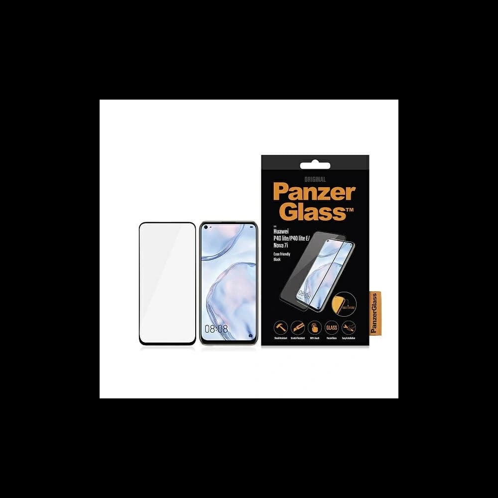 PanzerGlass E2E Regular Huawei P40 Lite / P40 lite E / Nova 7i Case Friendly black - 1