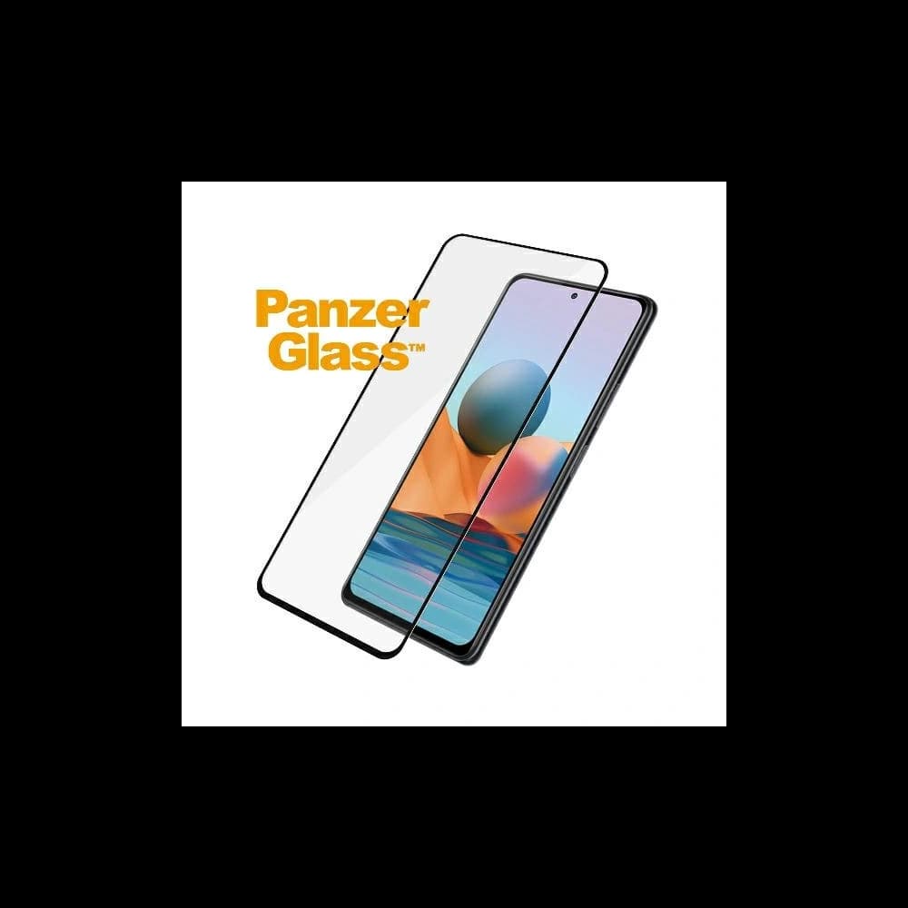PanzerGlass E2E Regular Xiaomi Redmi Note 10 Pro / 10 Pro Max / Mi 11i / Poco F3 Case Friendly black - 2