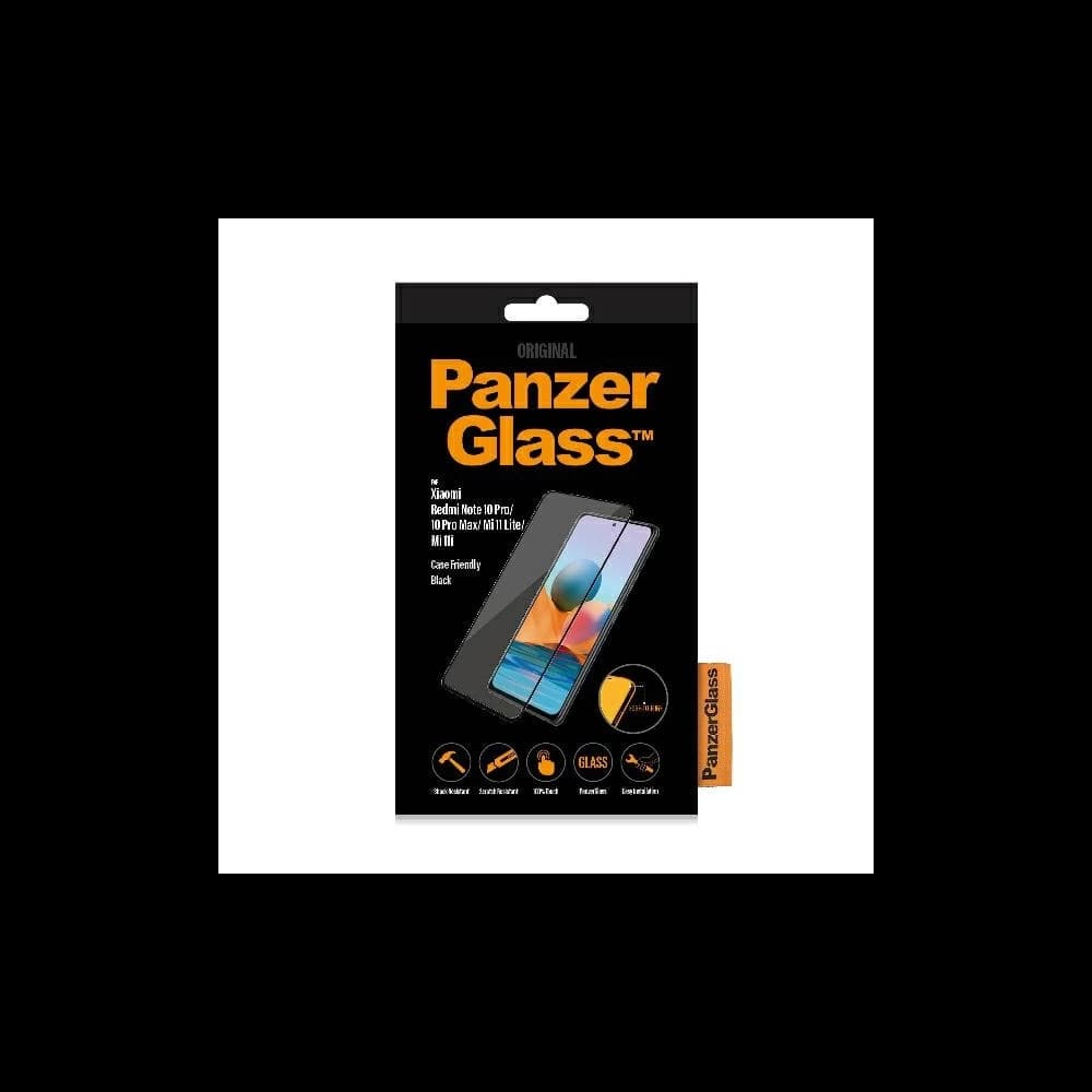 PanzerGlass E2E Regular Xiaomi Redmi Note 10 Pro / 10 Pro Max / Mi 11i / Poco F3 Case Friendly black - 3