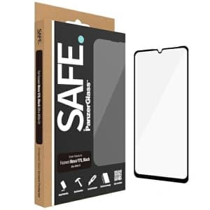 Härtetest SAFE von PanzerGlass Huawei Nova Y70 / Y70 Plus / Y71 Bildschirm-Schutzglas schwarz