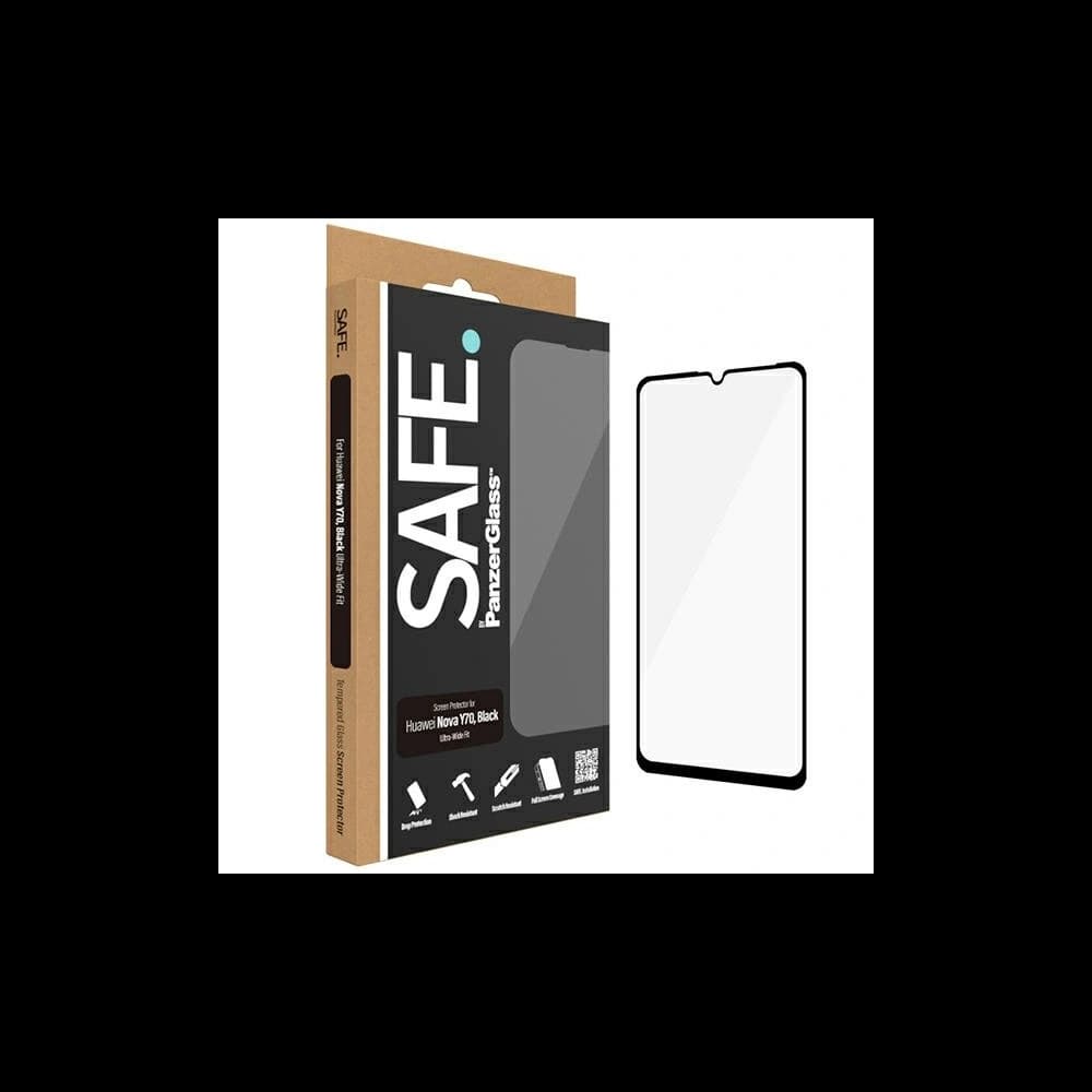 SAFE by PanzerGlass Huawei Nova Y70 / Y70 Plus / Y71 Screen Protector Glass black - 1