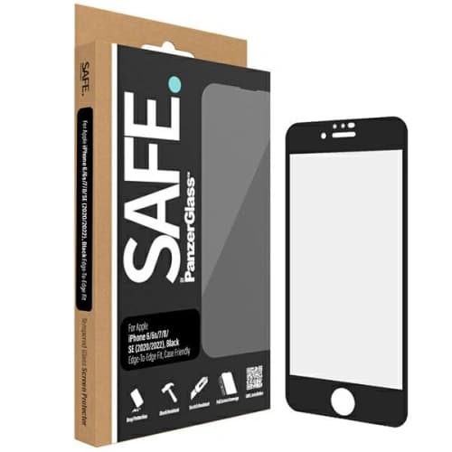 SAFE by PanzerGlass Apple iPhone 7 / 8 / SE / SE 2022 Screen Protection Edge-to-Edge black