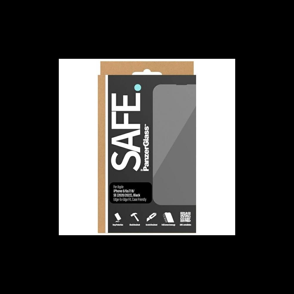 SAFE by PanzerGlass Apple iPhone 7 / 8 / SE / SE 2022 Screen Protection Edge-to-Edge black - 5
