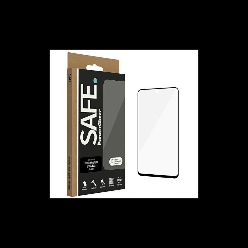 SAFE by PanzerGlass Motorola Moto G13 / G23 / G53 5G Screen Protection Ultra-Wide Fit black - 1