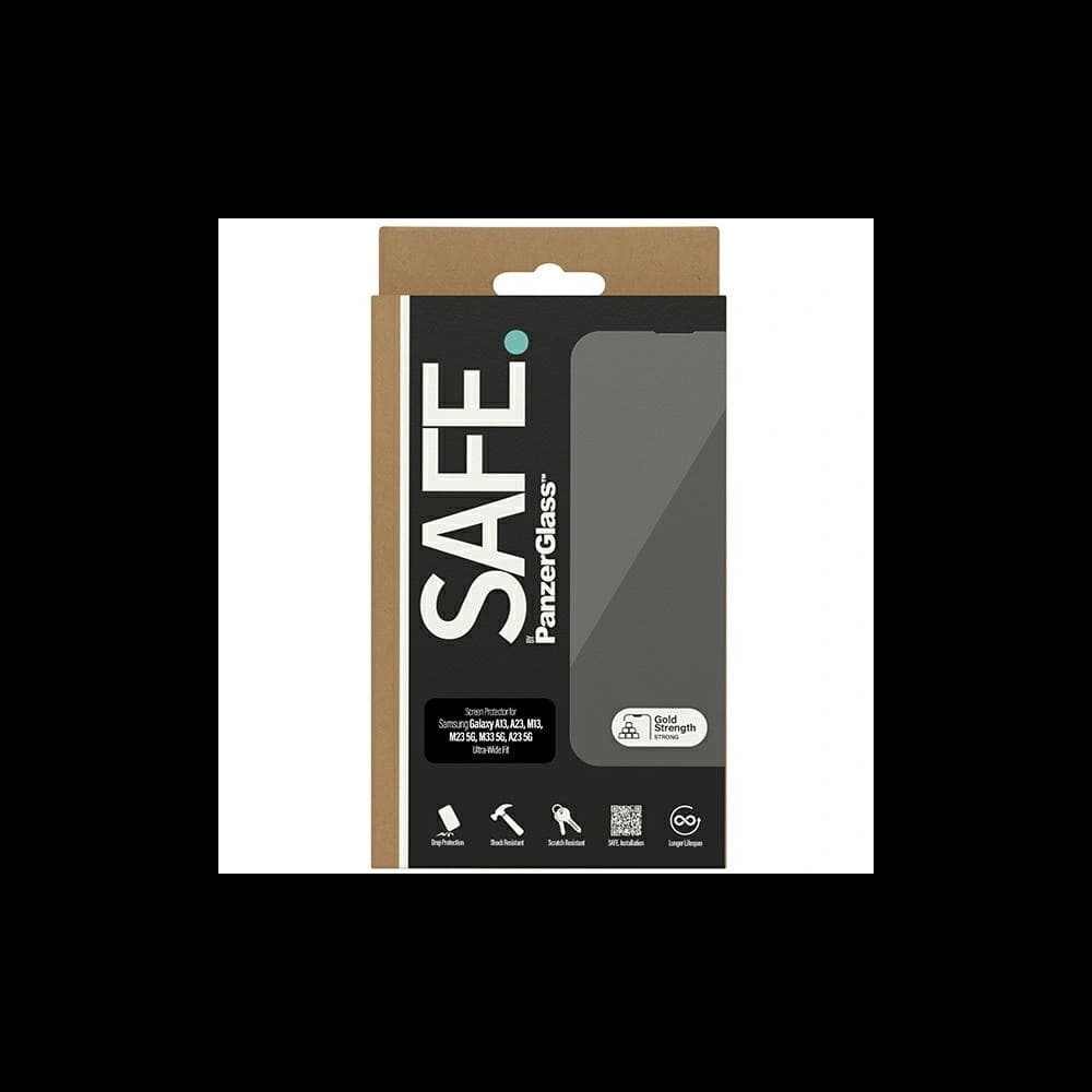 Sicherheitsglas SAFE von PanzerGlass Samsung Galaxy A13 / A23 / A23 5G / M13 / M23 5G schwarz - 4