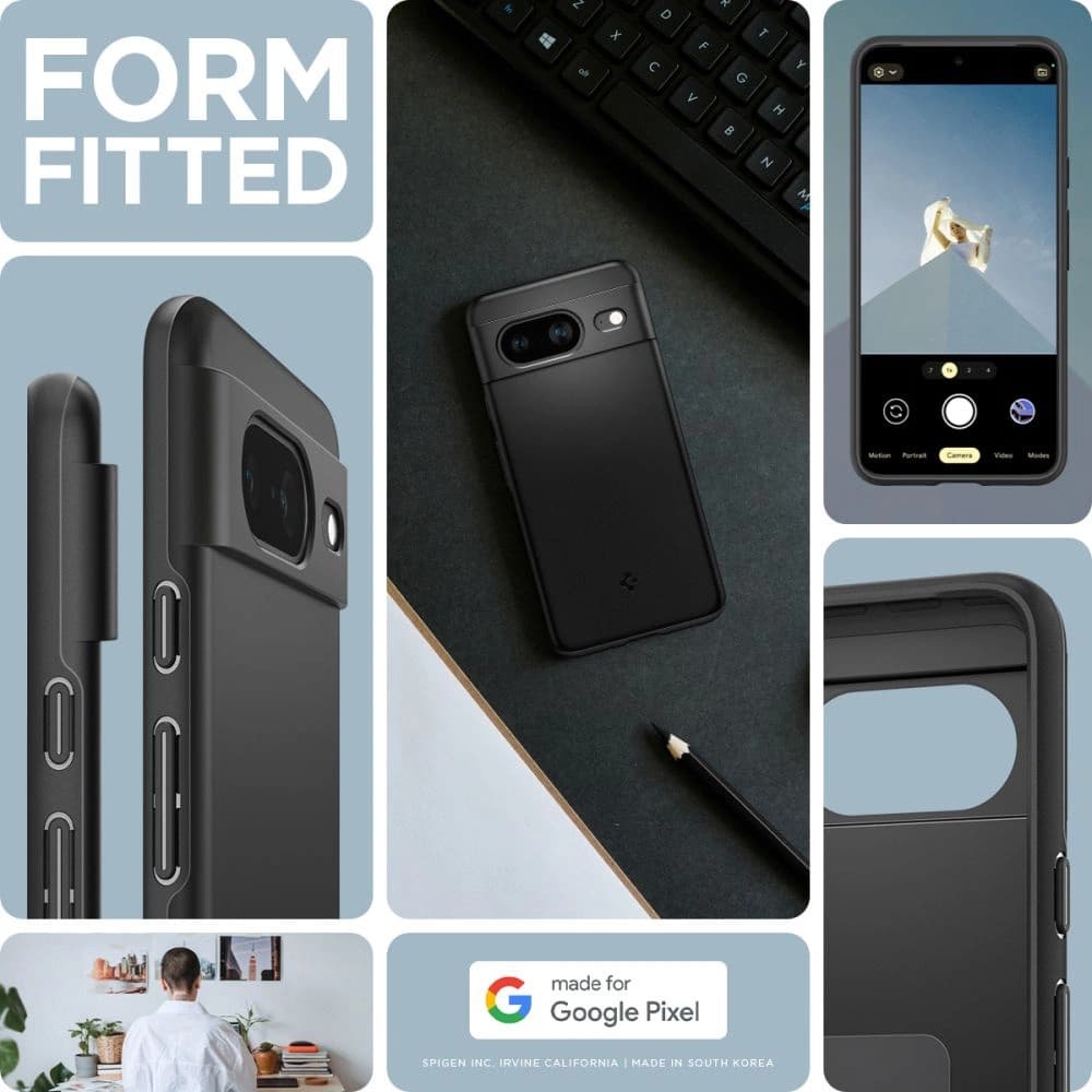 Spigen Thin Fit Google Pixel 8 Black - 11