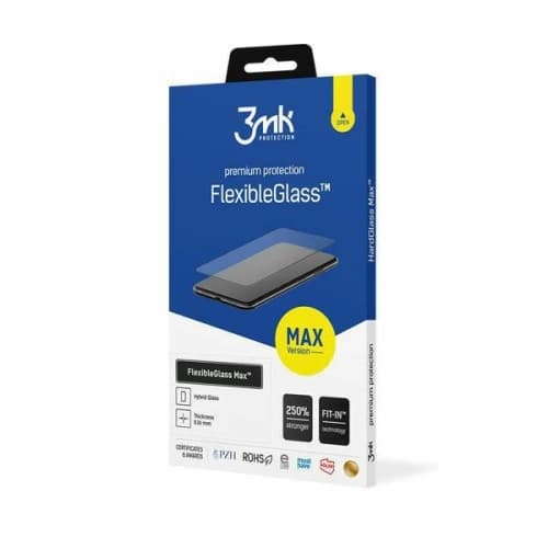 Hybriertes Glas 3MK FlexibleGlass Max Samsung Galaxy M34 5G schwarz/black