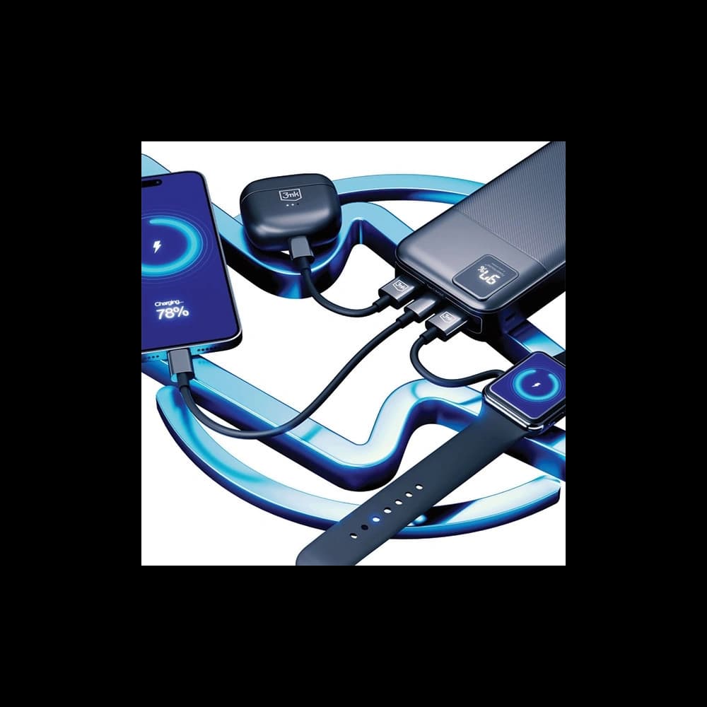 3MK PowerHouse powerbank 20000mAh Multi Charge, QC, PD, Pass-Through - 2