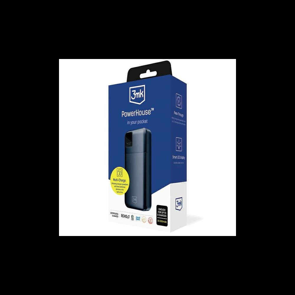 3MK PowerHouse powerbank 20000mAh Multi Charge, QC, PD, Pass-Through - 14