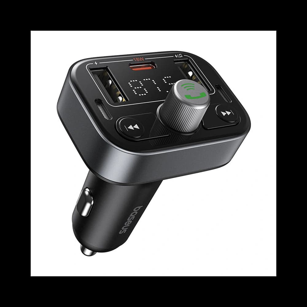 Baseus S-09 Pro Bluetooth 5.3 FM transmitter (black) - 4