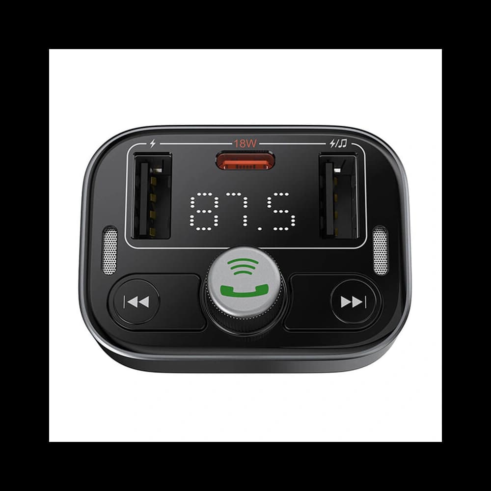 Baseus S-09 Pro Bluetooth 5.3 FM transmitter (black) - 5