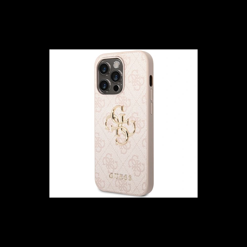 Case Guess GUHCP15X4GMGPI Apple iPhone 15 Pro Max Hardcase 4G Big Metal Logo rosa/pink - 2