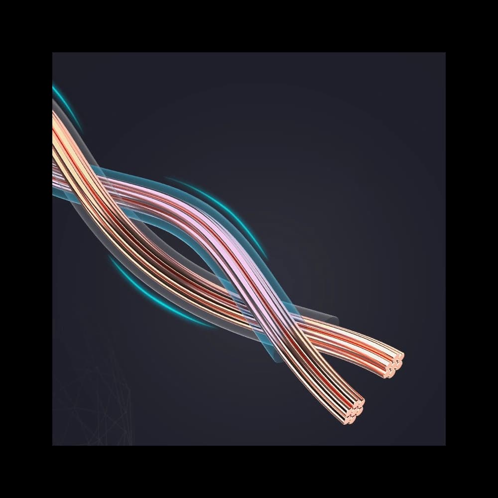 Flaches Netzwerkkabel UGREEN Ethernet RJ45 Cat.7 STP LAN 10Gbps 3m schwarz - 17