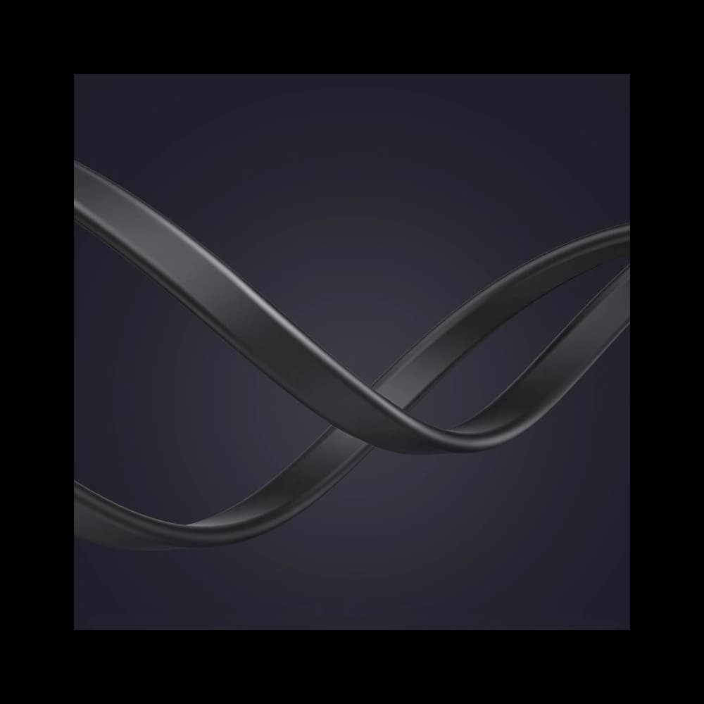 Flaches Netzwerkkabel UGREEN Ethernet RJ45 Cat.7 STP LAN 10Gbps 3m schwarz - 24